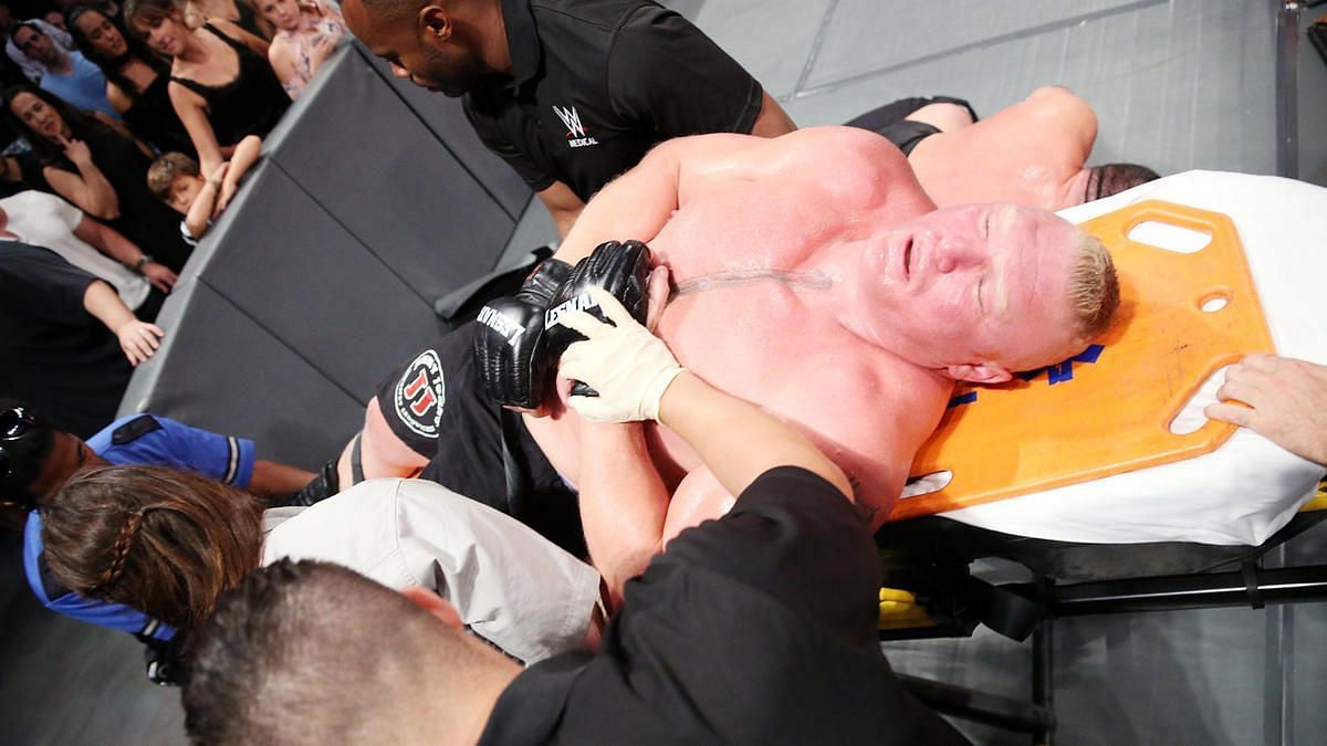 Brock Lesnar learned "health is wealth" the hard way